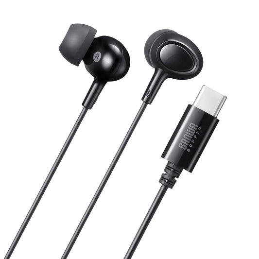 USB Type-C Earphone Microphone MM-HSTC04BK