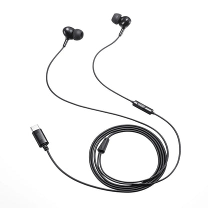 USB Type-C Earphone Microphone MM-HSTC04BK