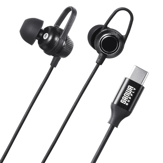 USB Type-C Earphone Microphone MM-HSTC05BK