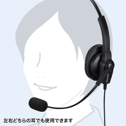 USB Headset MM-HSU03BK