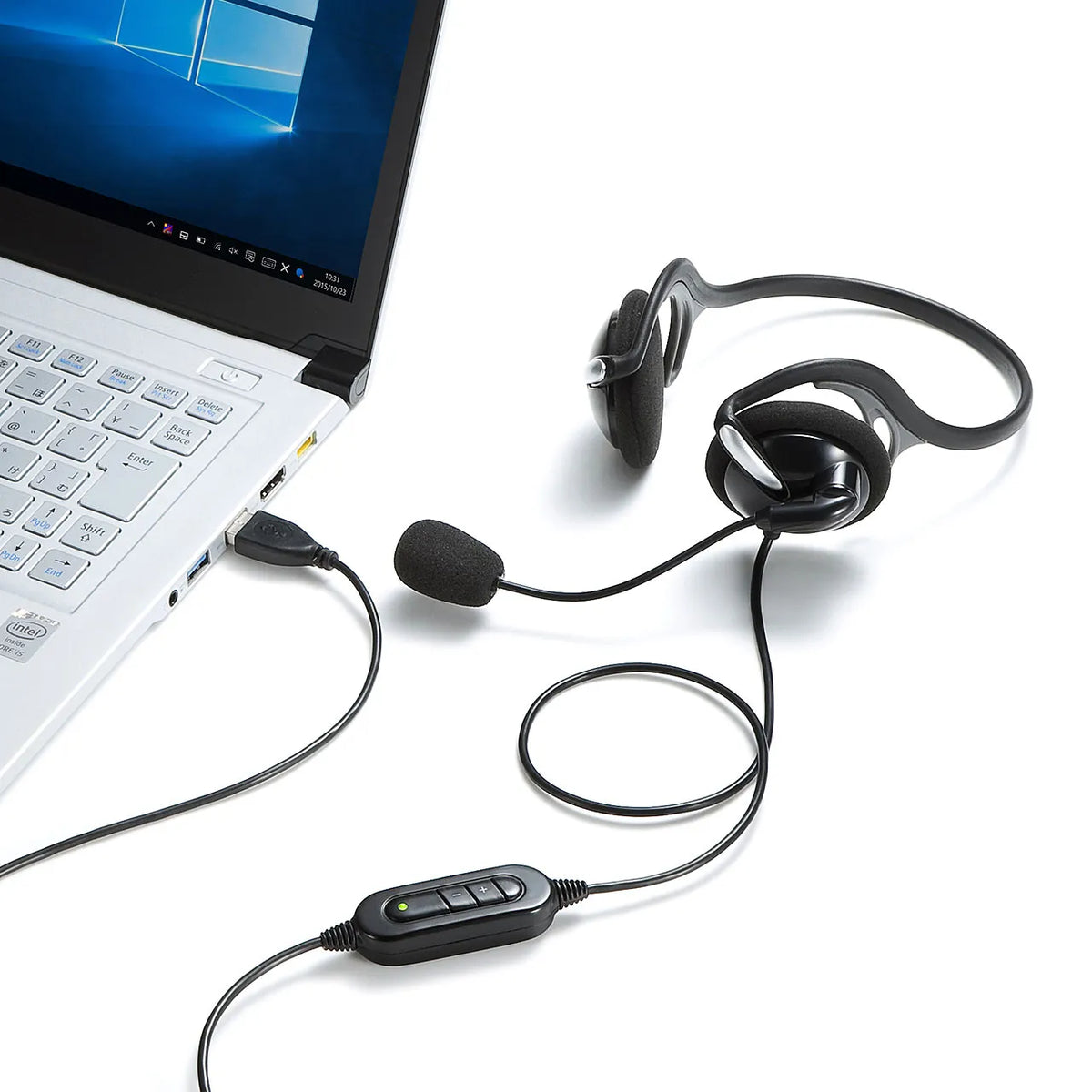 USB Headset MM-HSU05BK