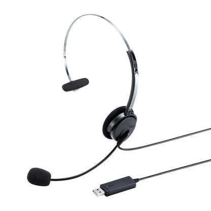 USB Headset MM-HSU12BK