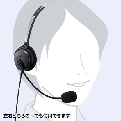 USB Headset MM-HSU12BK