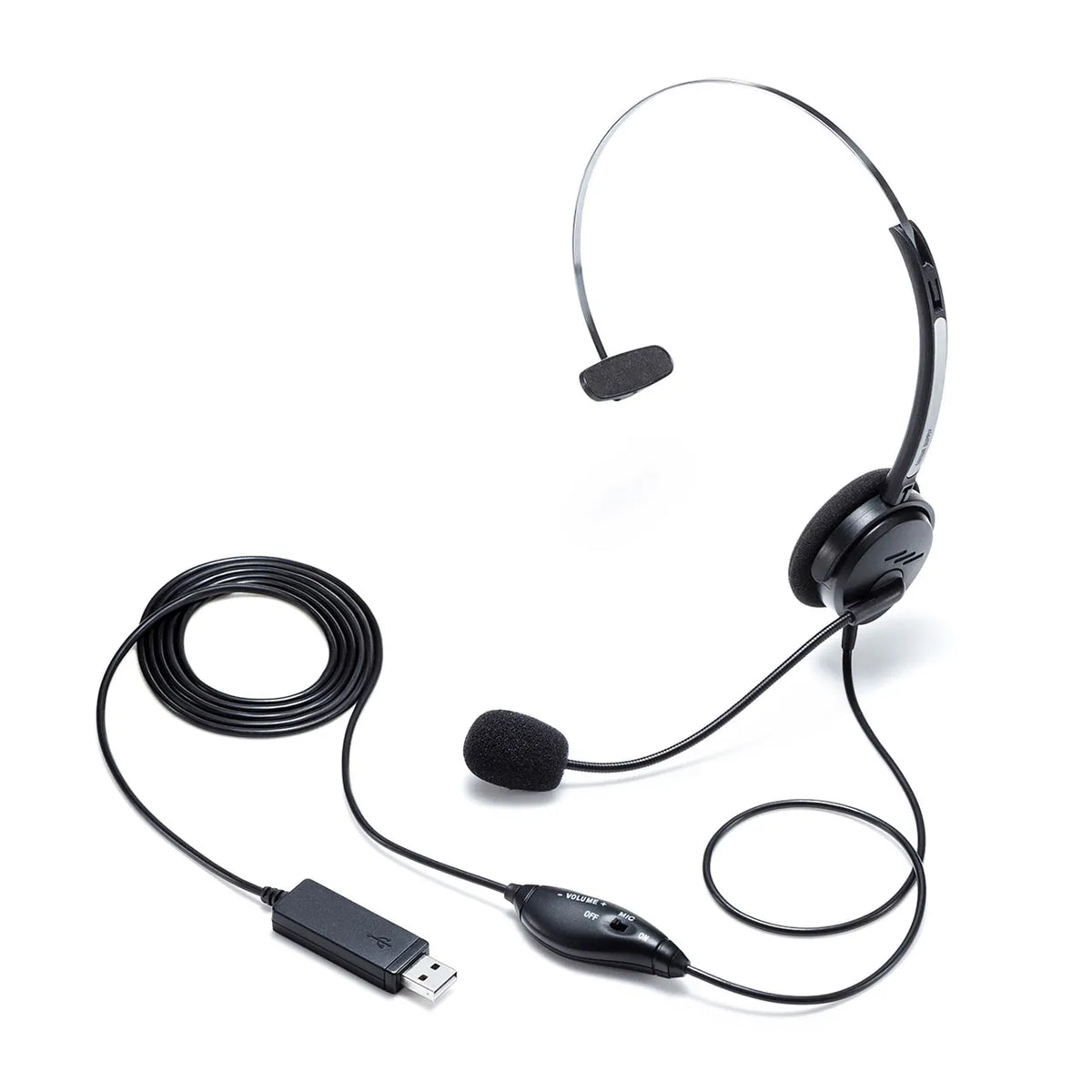 USB Headset MM-HSU12BK