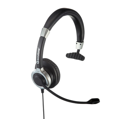 USB headset with noise-canceling microphone MM-HSU14ANC