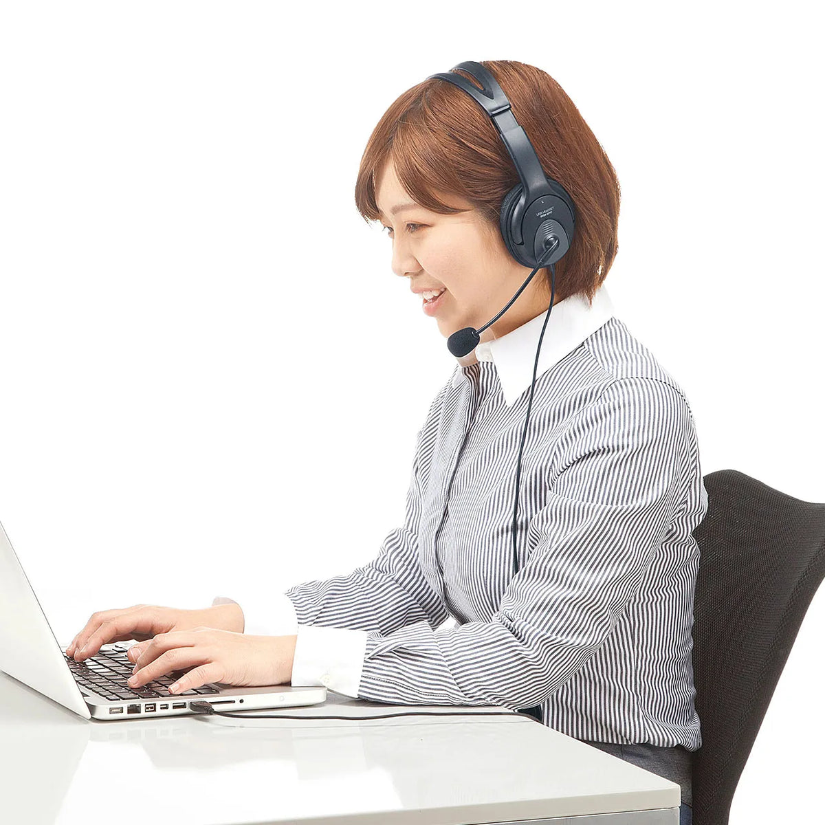 USB Headset MM-HSUSB17BK