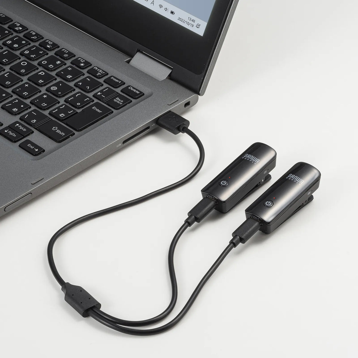 Wireless microphone (2 microphones) MM-MCW02