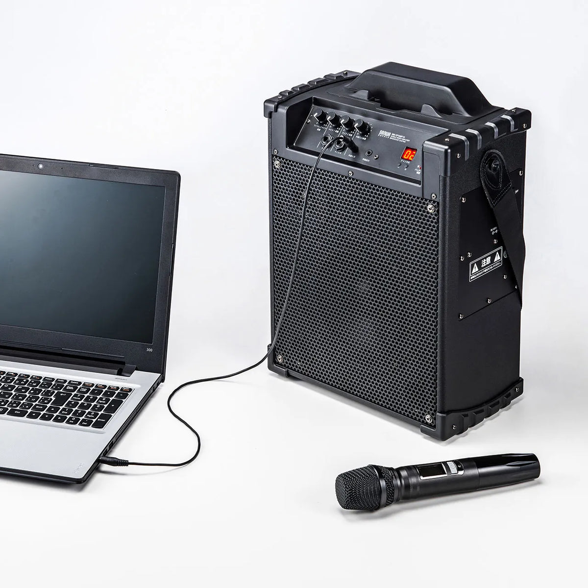 Wireless microphone with loudspeaker MM-SPAMP10