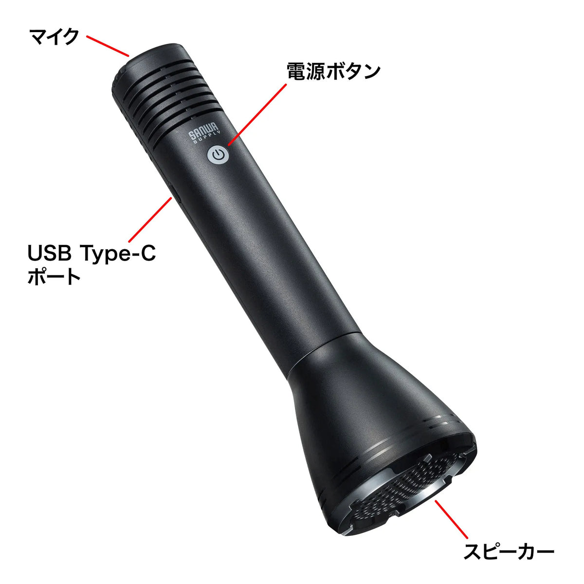 Handheld microphone type loudspeaker MM-SPAMP11N