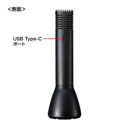 Handheld microphone type loudspeaker MM-SPAMP11N