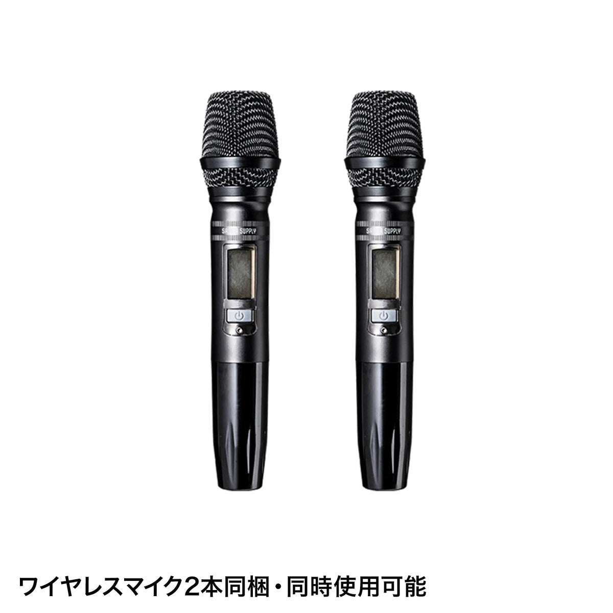 Wireless microphone speaker (built-in battery, supports 2 wireless microphones) MM-SPAMP14
