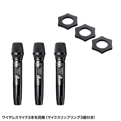 Wireless microphone speaker (built-in battery, supports 3 wireless microphones) MM-SPAMP16