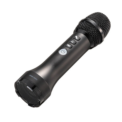 Handheld microphone type portable loudspeaker speaker (Bluetooth compatible, 15W output) MM-SPAMP20