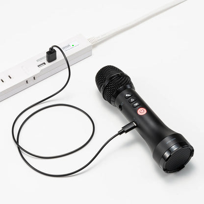 Handheld microphone type portable loudspeaker speaker (Bluetooth compatible, 15W output) MM-SPAMP20