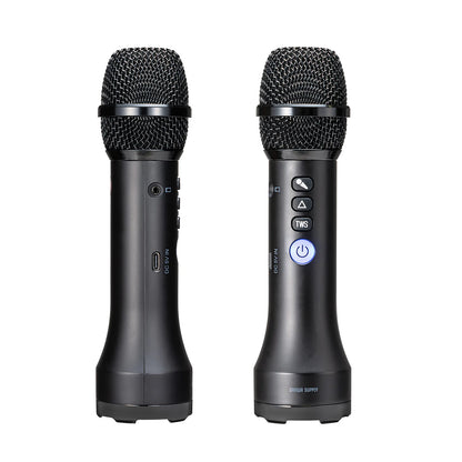Handheld microphone type portable loudspeaker speaker (Bluetooth compatible, 15W output) MM-SPAMP20