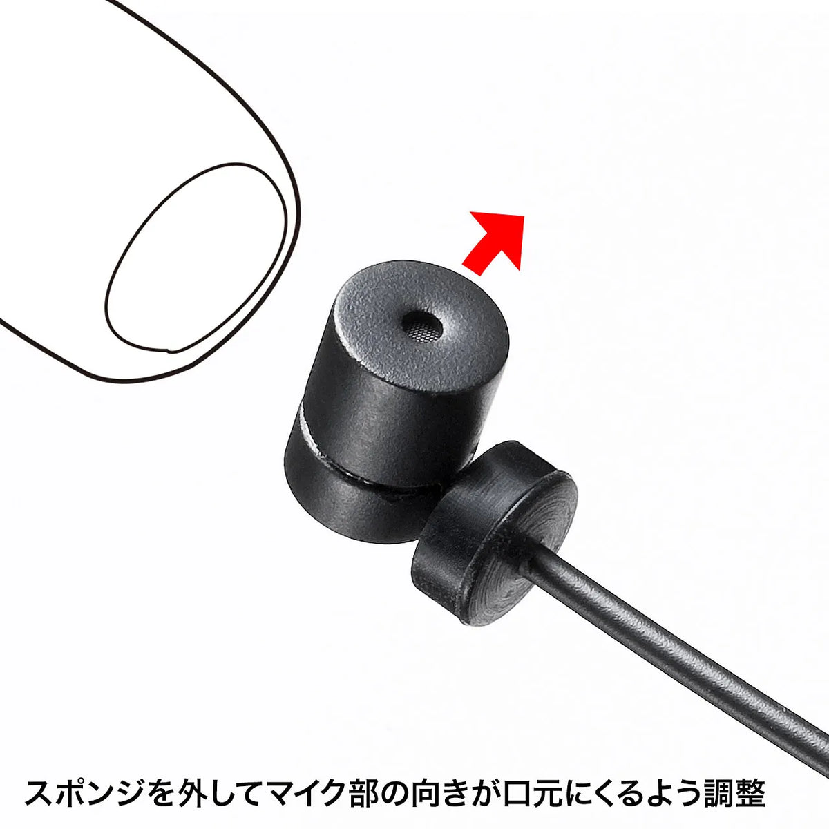 Waterproof head microphone MM-SPAMP6HM