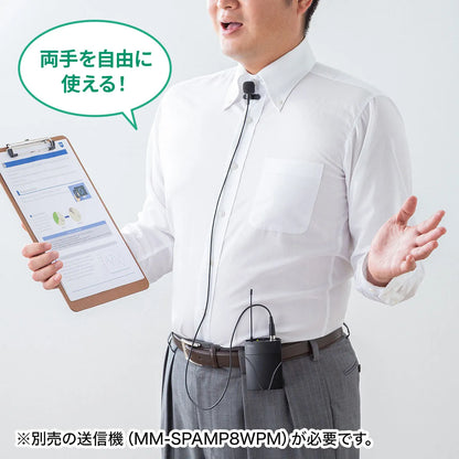 Lavalier microphone (for MM-SPAMP8WPM) MM-SPAMP8PM