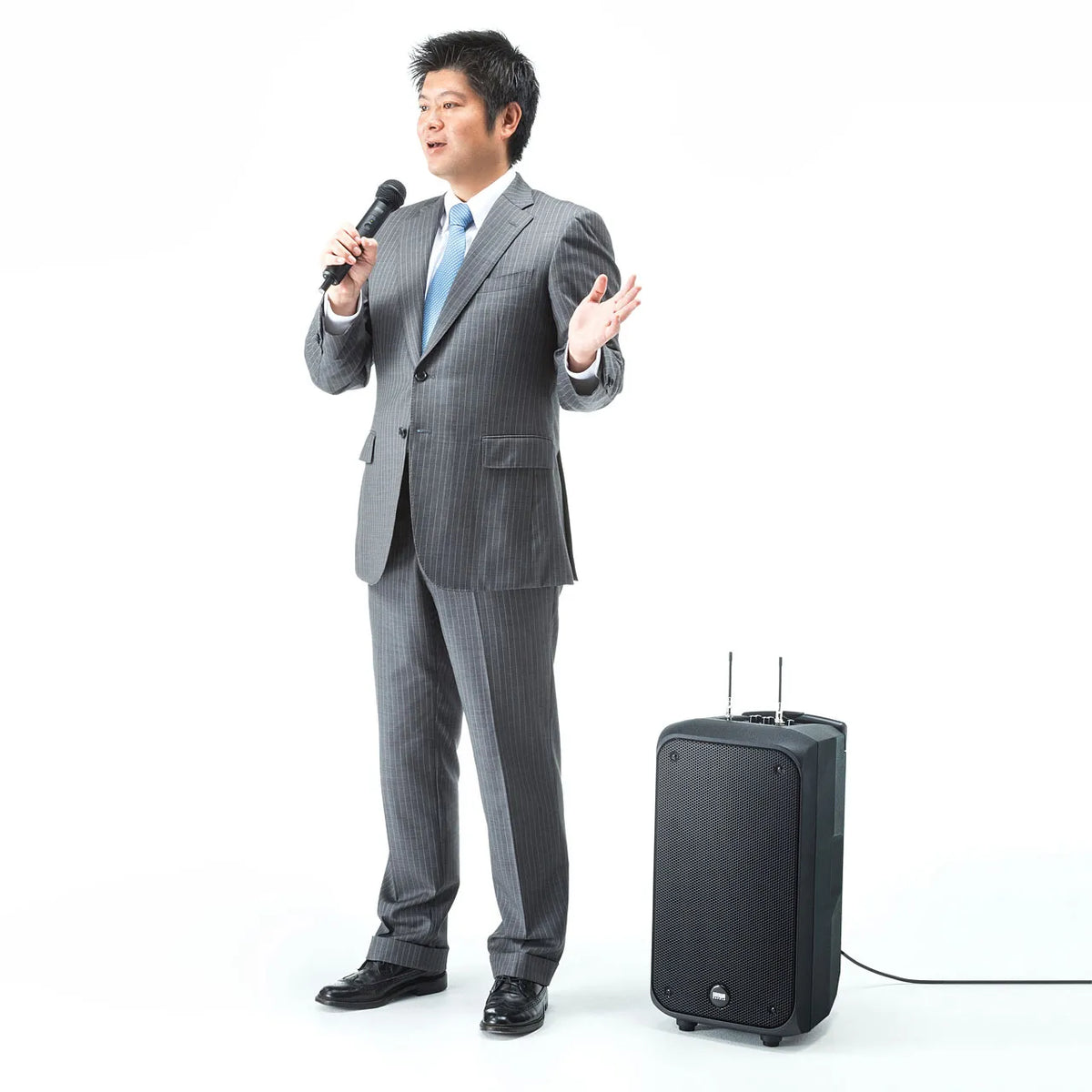 Wireless microphone with loudspeaker MM-SPAMP8
