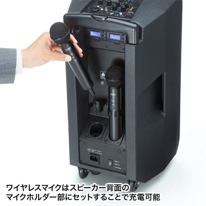 Wireless microphone with loudspeaker MM-SPAMP8