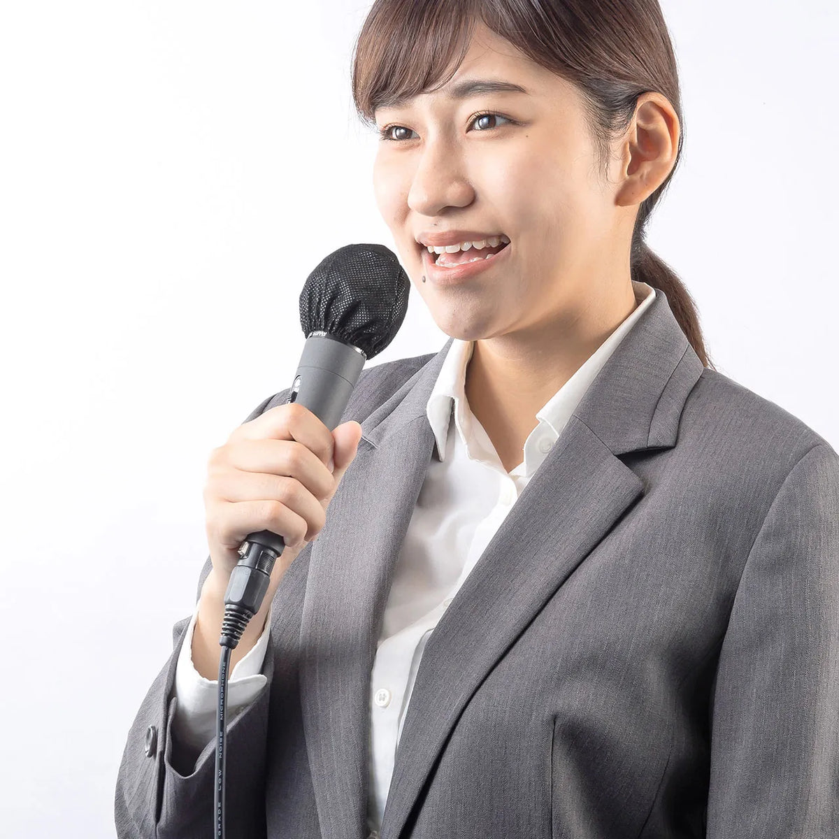 Non-woven fabric microphone cover MM-SPHMC1BK