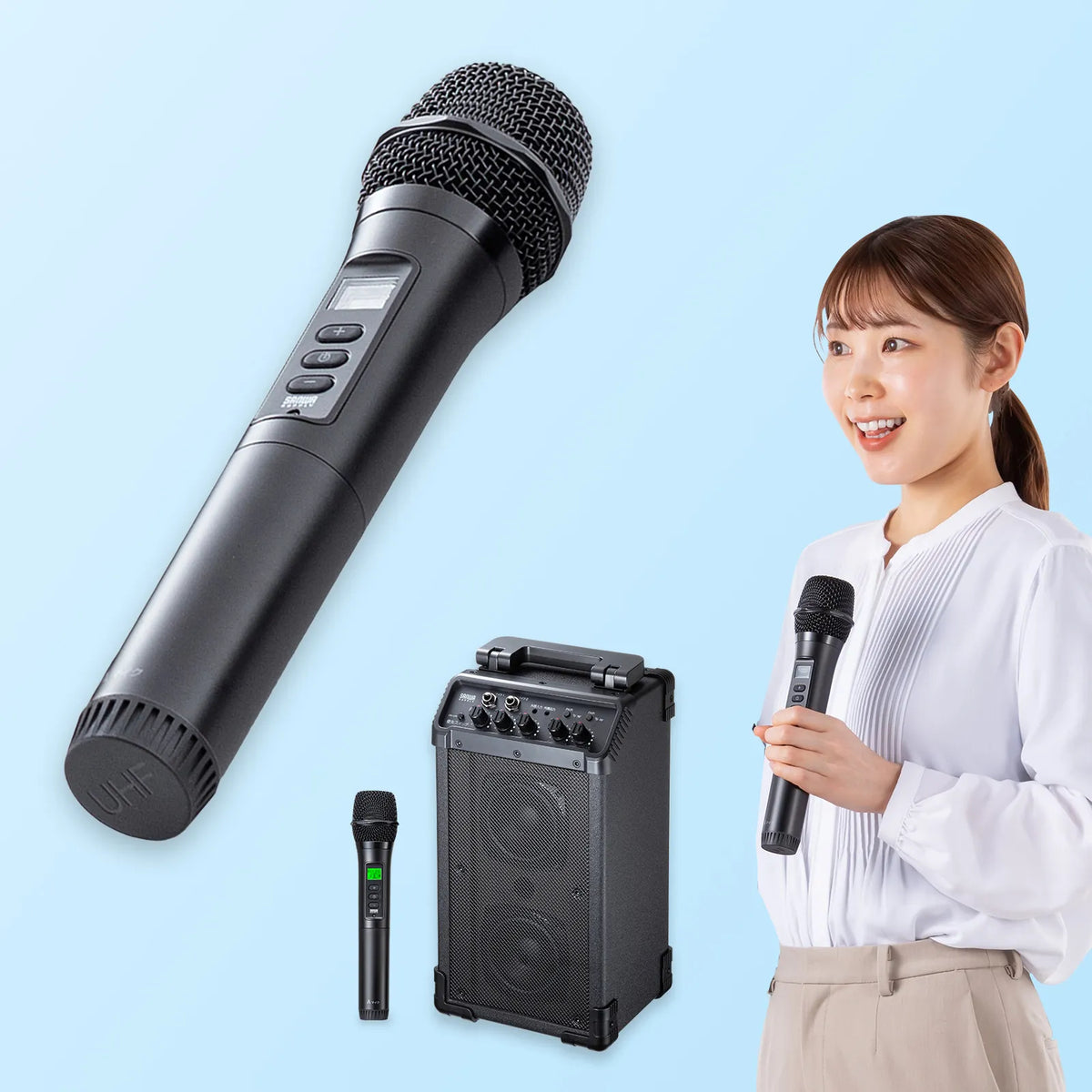 Wireless microphone (for MM-SPAMP21, Type A) MM-SPHMW7A