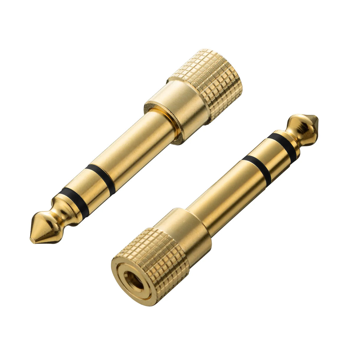 3.5mm Stereo Mini Plug to 6.3mm Stereo Standard Plug Conversion Adapter MM-SPKB2N