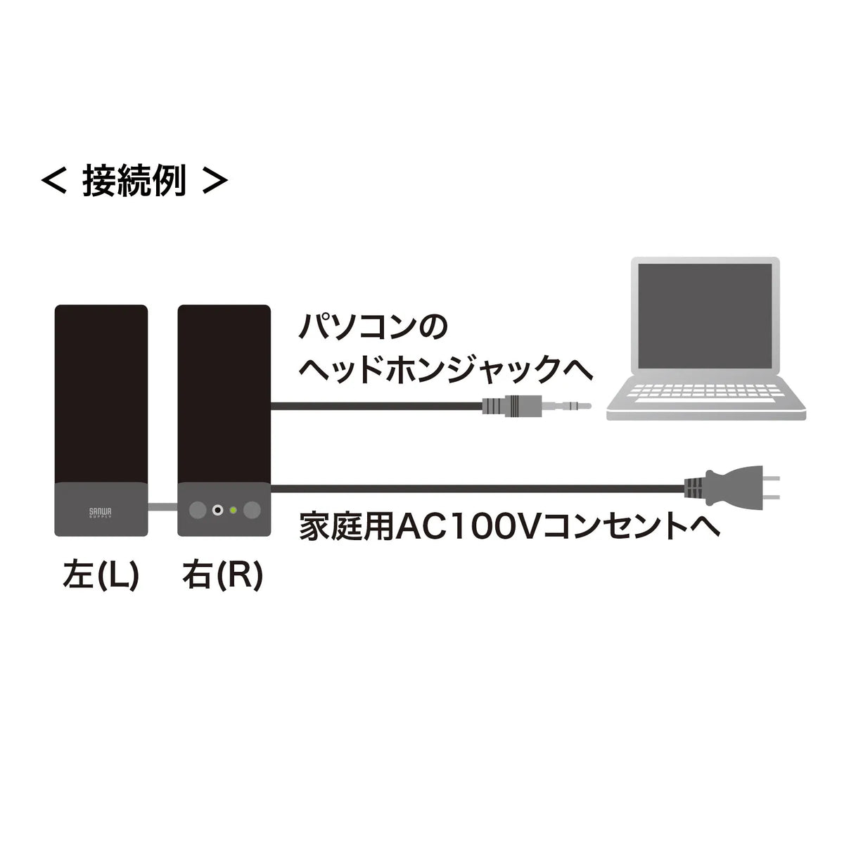 Multimedia speaker MM-SPL14BKN