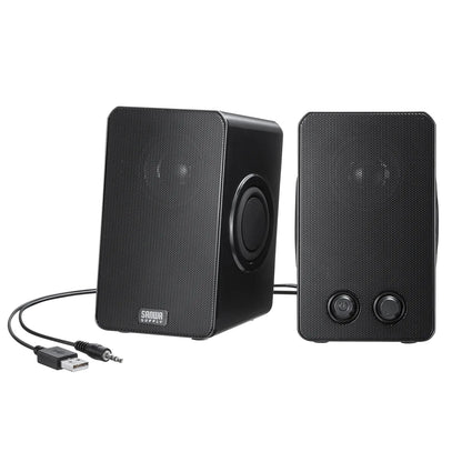 USB-powered speaker (with passive radiator) MM-SPL22UBK
