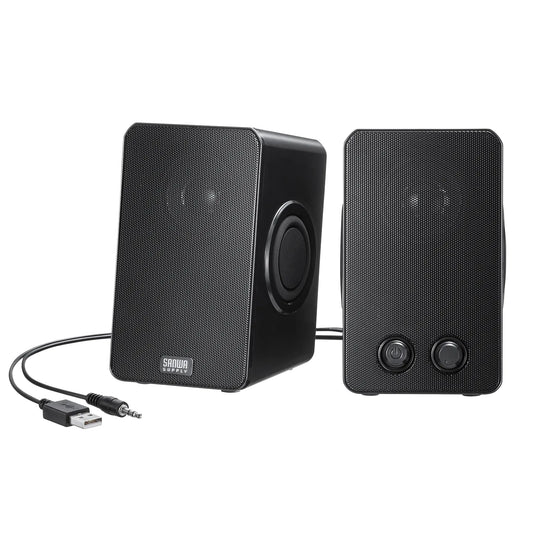 USB-powered speaker (with passive radiator) MM-SPL22UBK