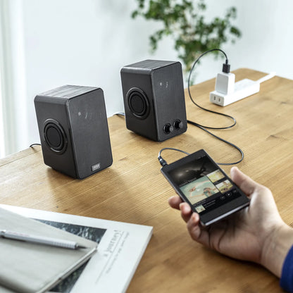 USB-powered speaker (with passive radiator) MM-SPL22UBK