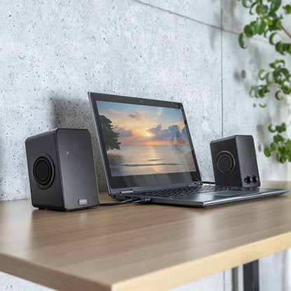 USB-powered speaker (with passive radiator) MM-SPL22UBK