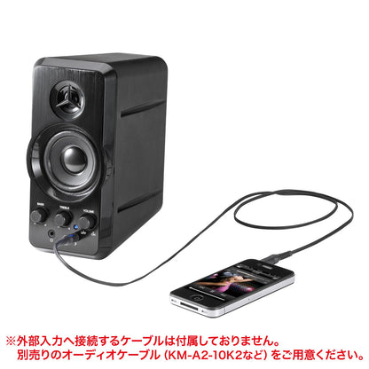 マルチメディアスピーカー MM-SPL6BKN