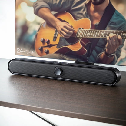 Bluetooth-enabled slim soundbar speaker MM-SPSBA4