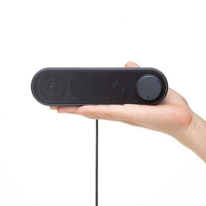 Slim USB speaker (horizontal type) MM-SPU25BK