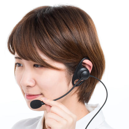 Guide system headset (ear hook type) MM-WGS4-HS3
