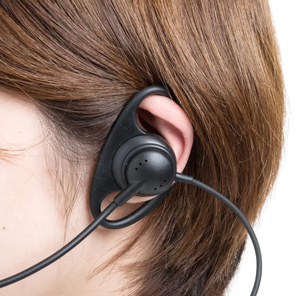 Guide system headset (ear hook type) MM-WGS4-HS3