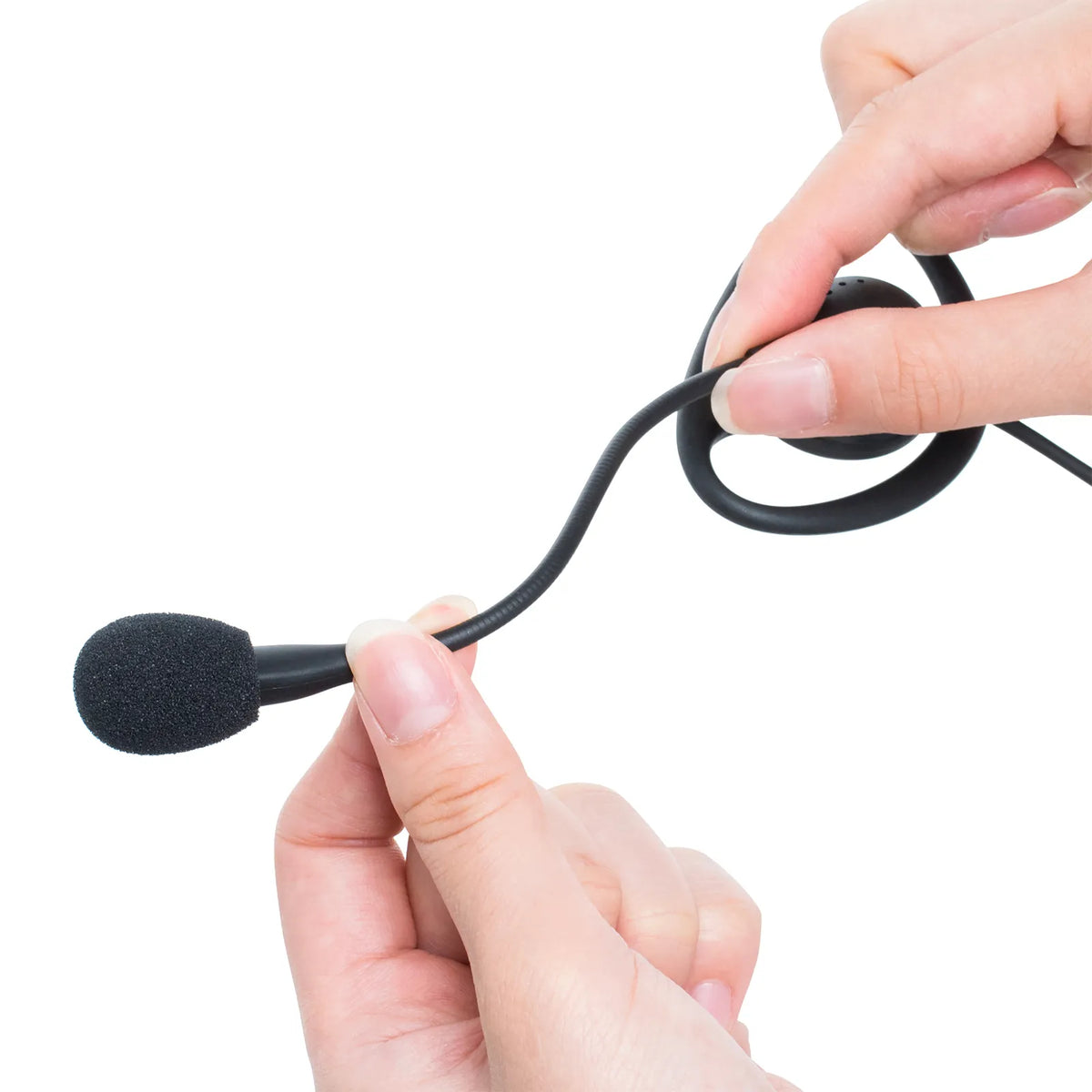 Guide system headset (ear hook type) MM-WGS4-HS3