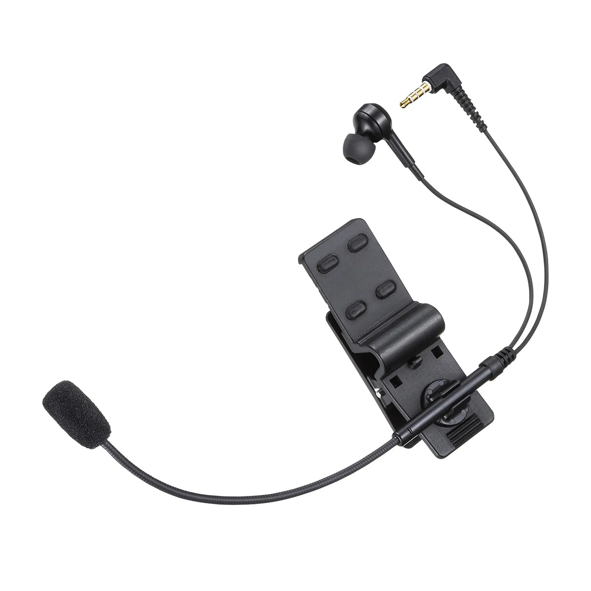 Helmet-mounted earphone microphone (for guide systems) MM-WGS4-HS4