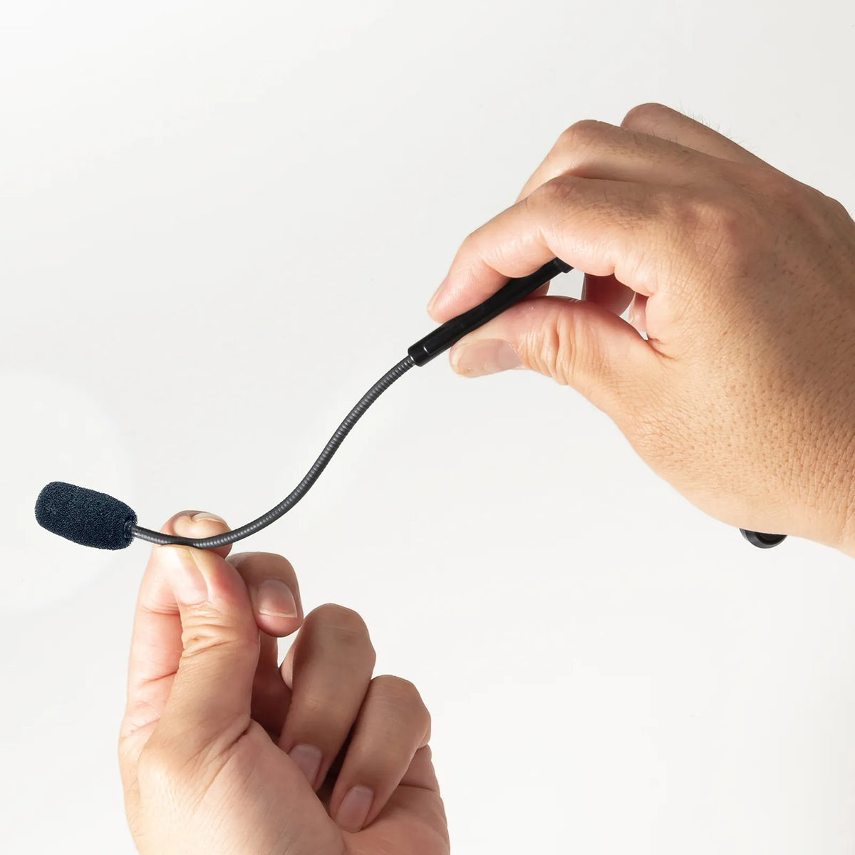 Helmet-mounted earphone microphone (for guide systems) MM-WGS4-HS4