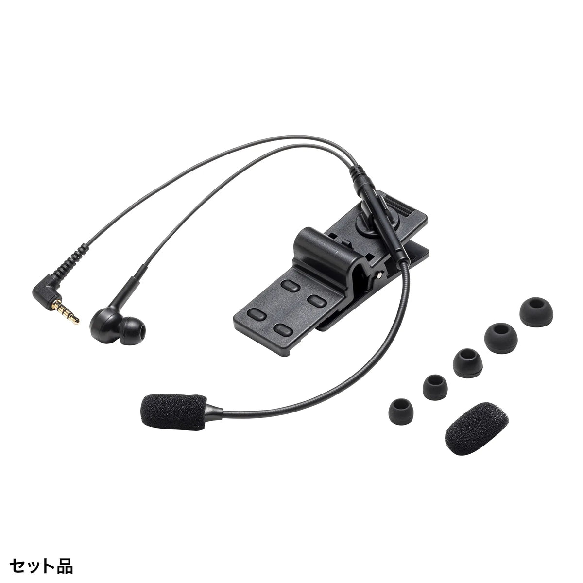 Helmet-mounted earphone microphone (for guide systems) MM-WGS4-HS4