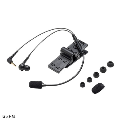 Helmet-mounted earphone microphone (for guide systems) MM-WGS4-HS4