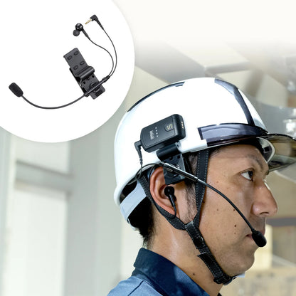 Helmet-mounted earphone microphone (for guide systems) MM-WGS4-HS4
