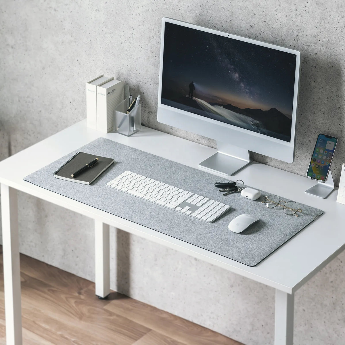 Felt Desk Mat MPD-FLT1GY