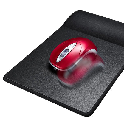 Mouse pad with wrist rest (cloth material, standard height, black) MPD-GELNNBK