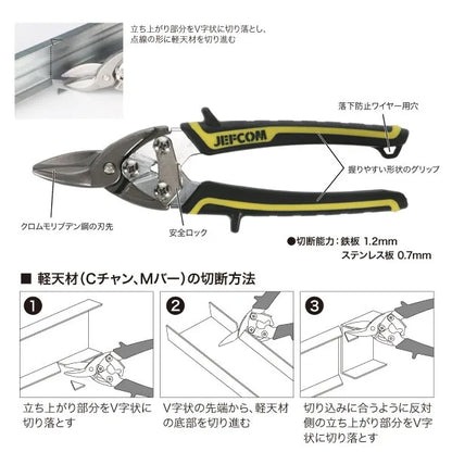 Metal cutting shears (mini) MS-19S