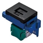 SO-STYLE NR3160MB – In-Wall / Flush-Mount CAT5E Information Jack – Matte Black