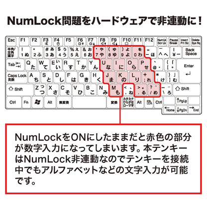 USB Numeric Keypad NT-16UBKN