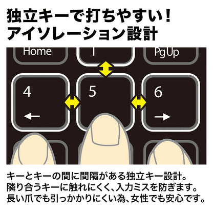 USBテンキー NT-18CUBK