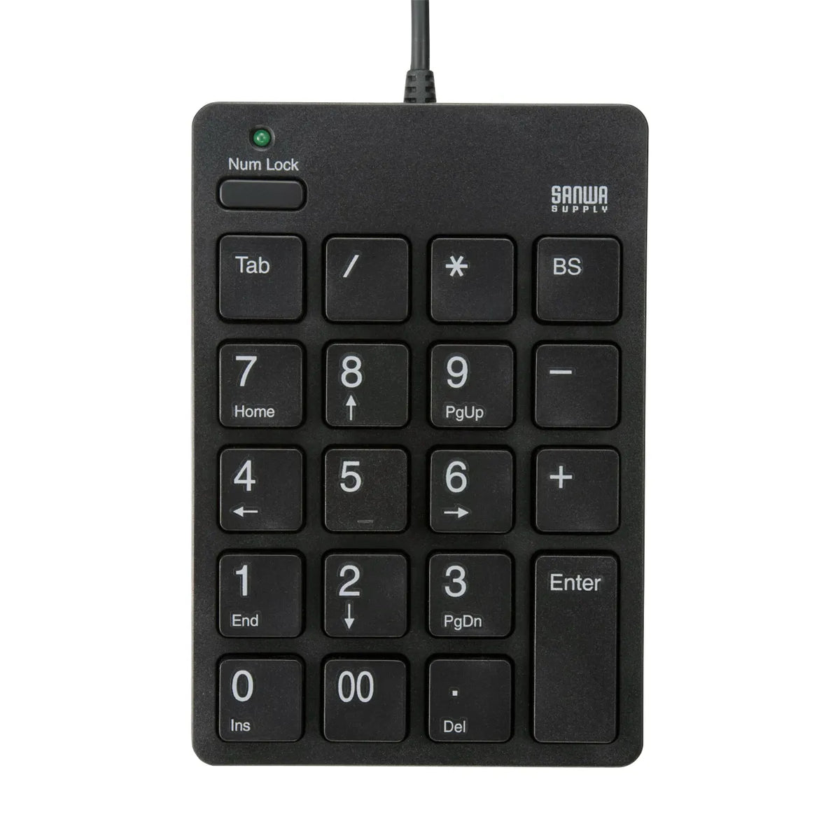 USB 2.0 Hub with Numeric Keypad (Isolation Type) NT-18UH2BK