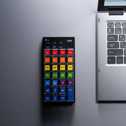 Programmable numeric keypad (Bluetooth model) NT-BT26BK
